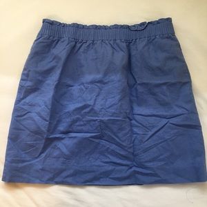 J.Crew Blue Sidewalk Skirt size 14